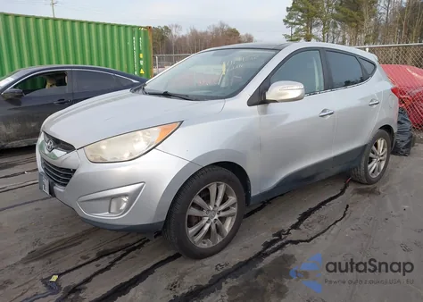 2010 Hyundai Tucson Limited из США, поврежденный, VIN KM8JU3AC5AU012928